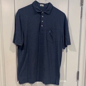Johnnie-o Mens Polo Shirt with pocket Large